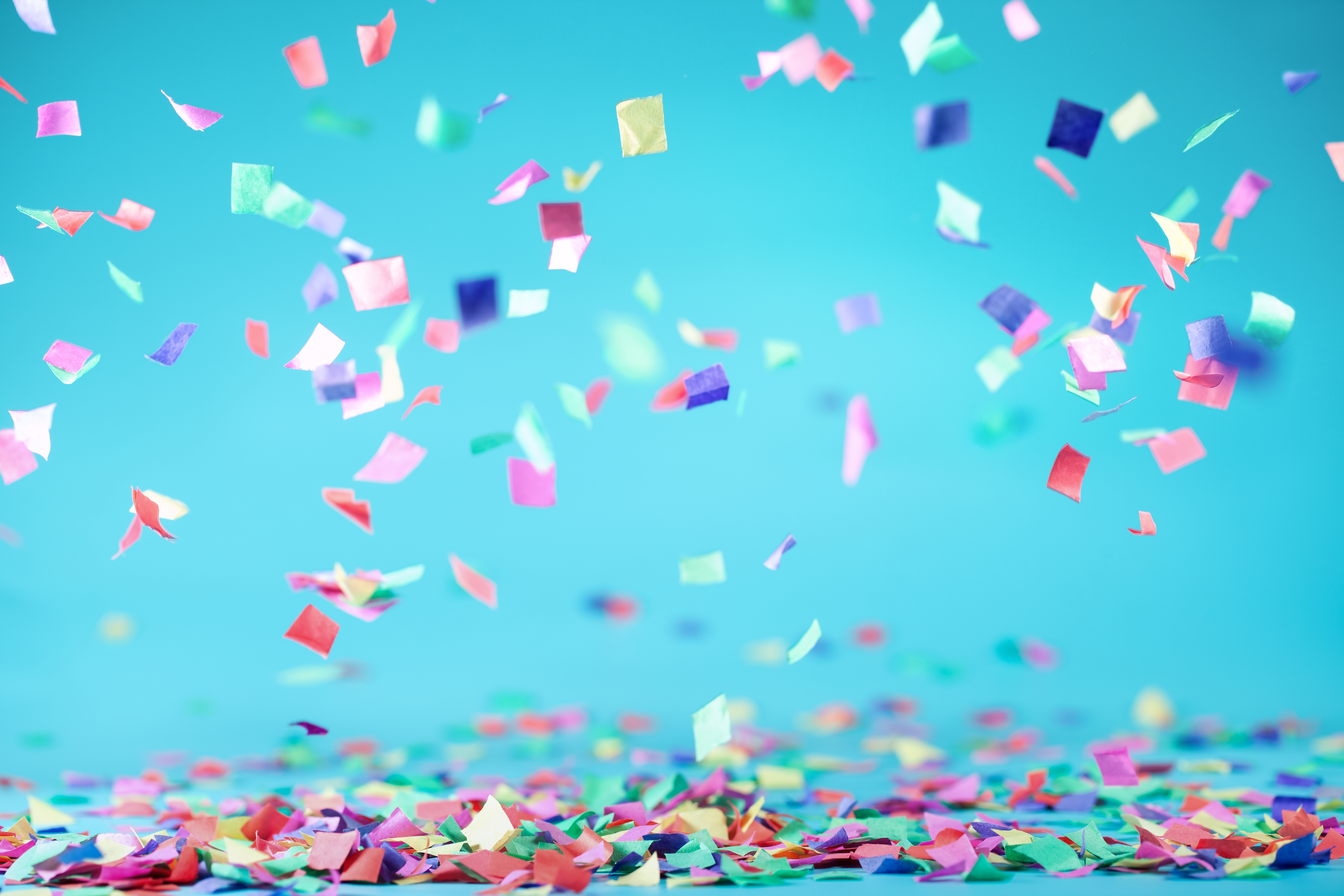 Simple Confetti Background