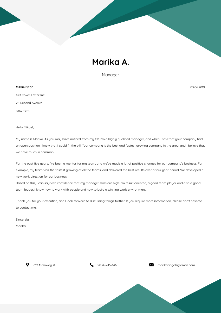 Nurse Educator Cover Letter Sample And Template 2020 Getcoverletter