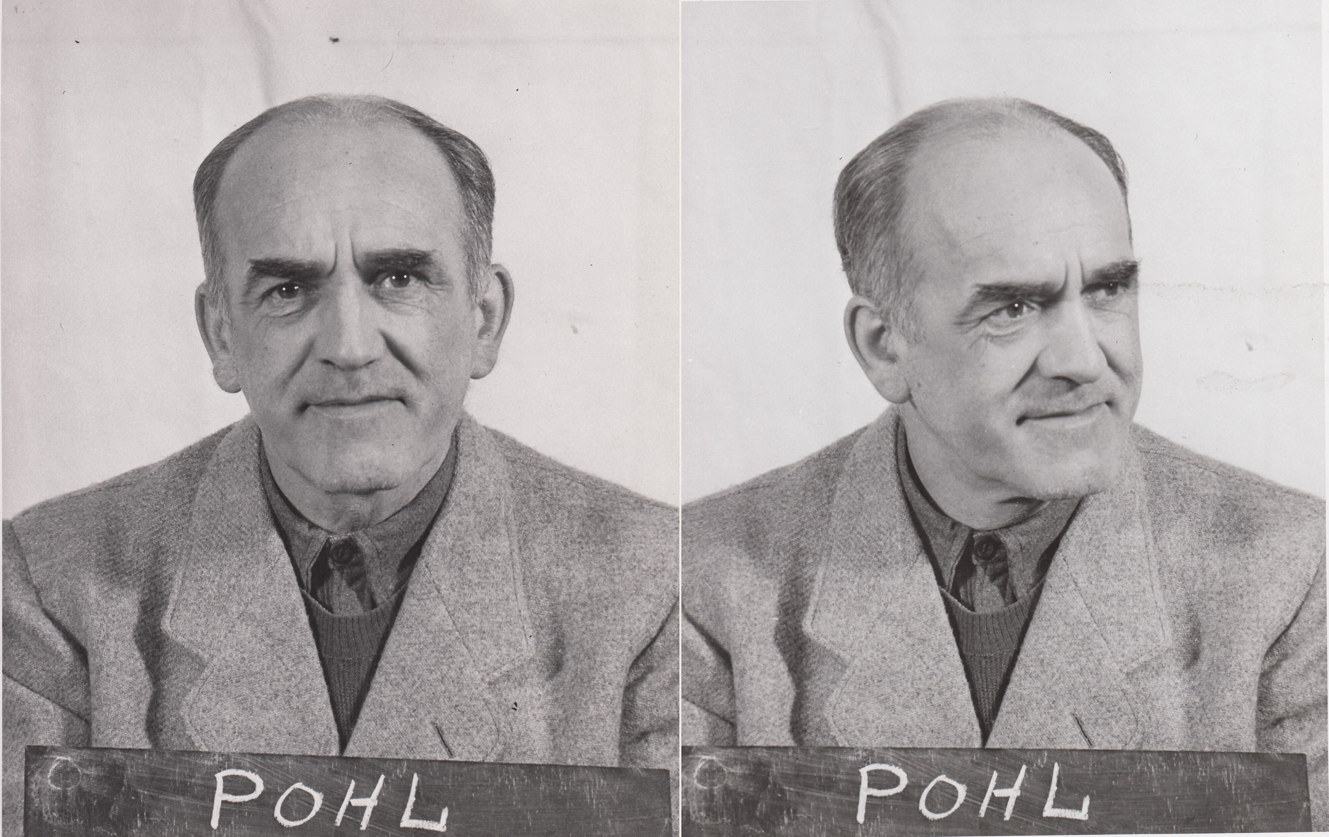 Oswald Pohl als Judicis de Nurenberg