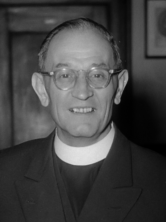 Martin Niemöller i Haag i maj 1952