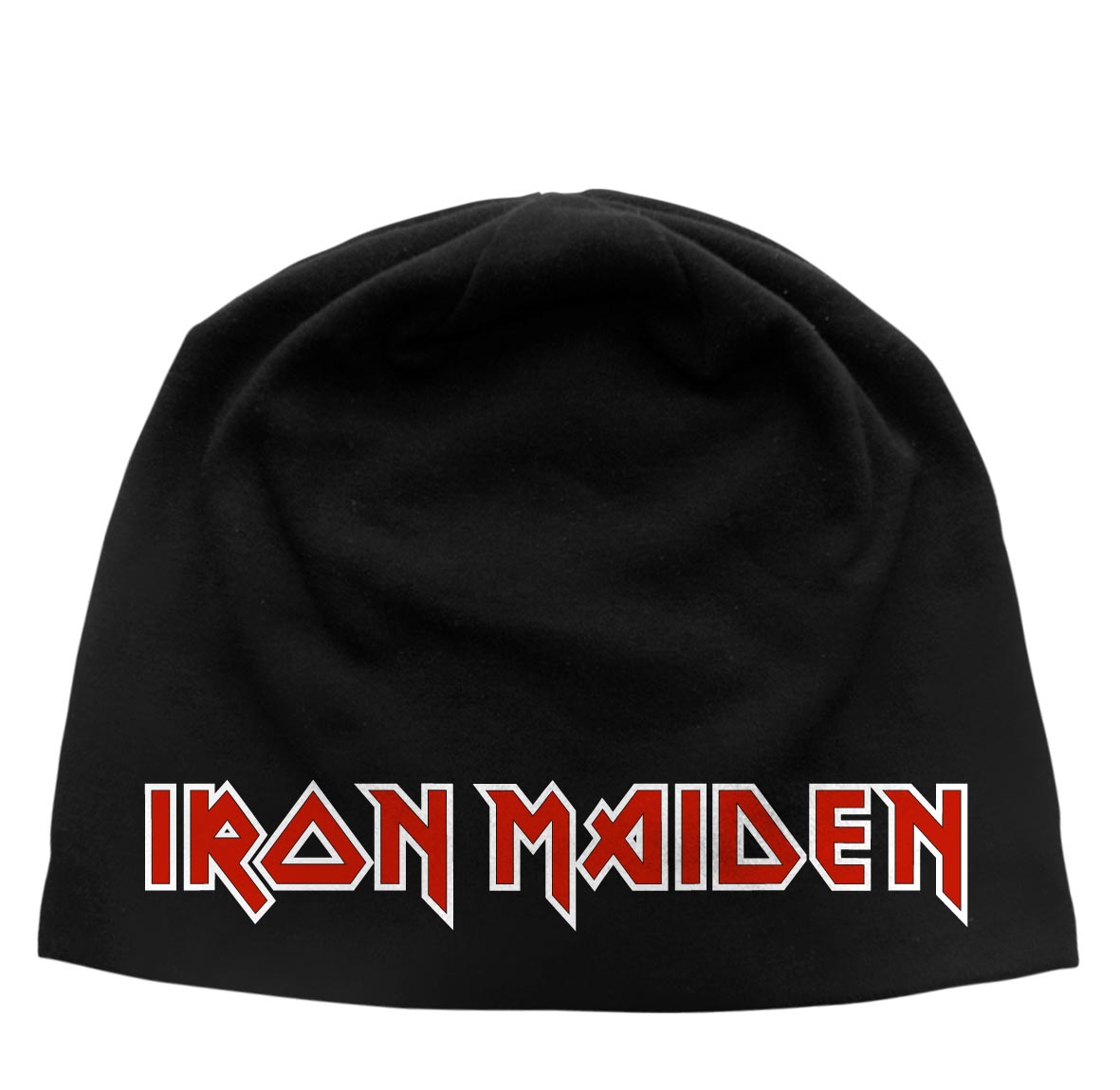 Iron Maiden 'Logo' Discharge Beanie Hat - HMOL