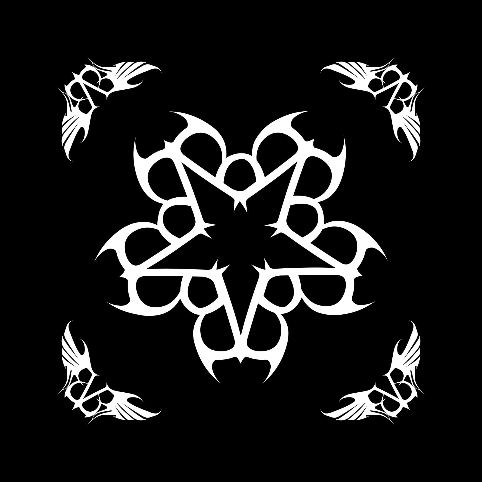 Black Veil Brides Logo Bandanna