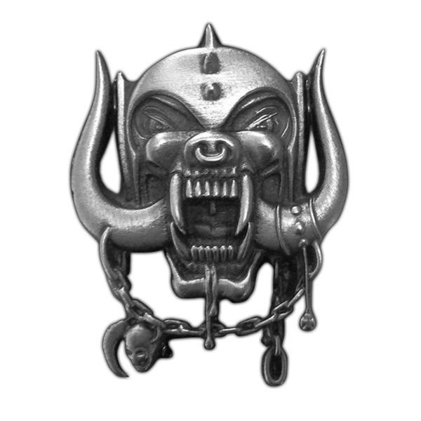 Motorhead 'Metal Warpig' Metal Pin Badge