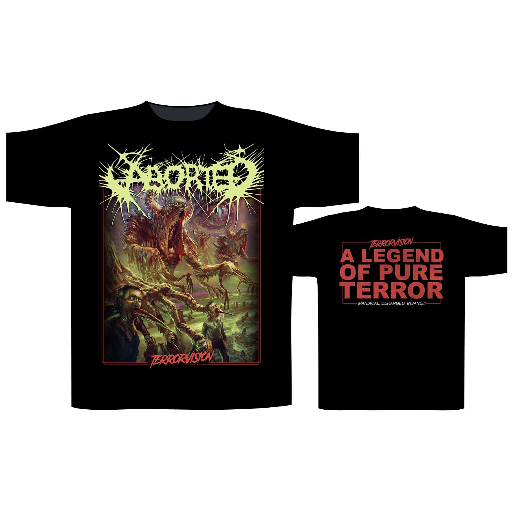 aborted band merch