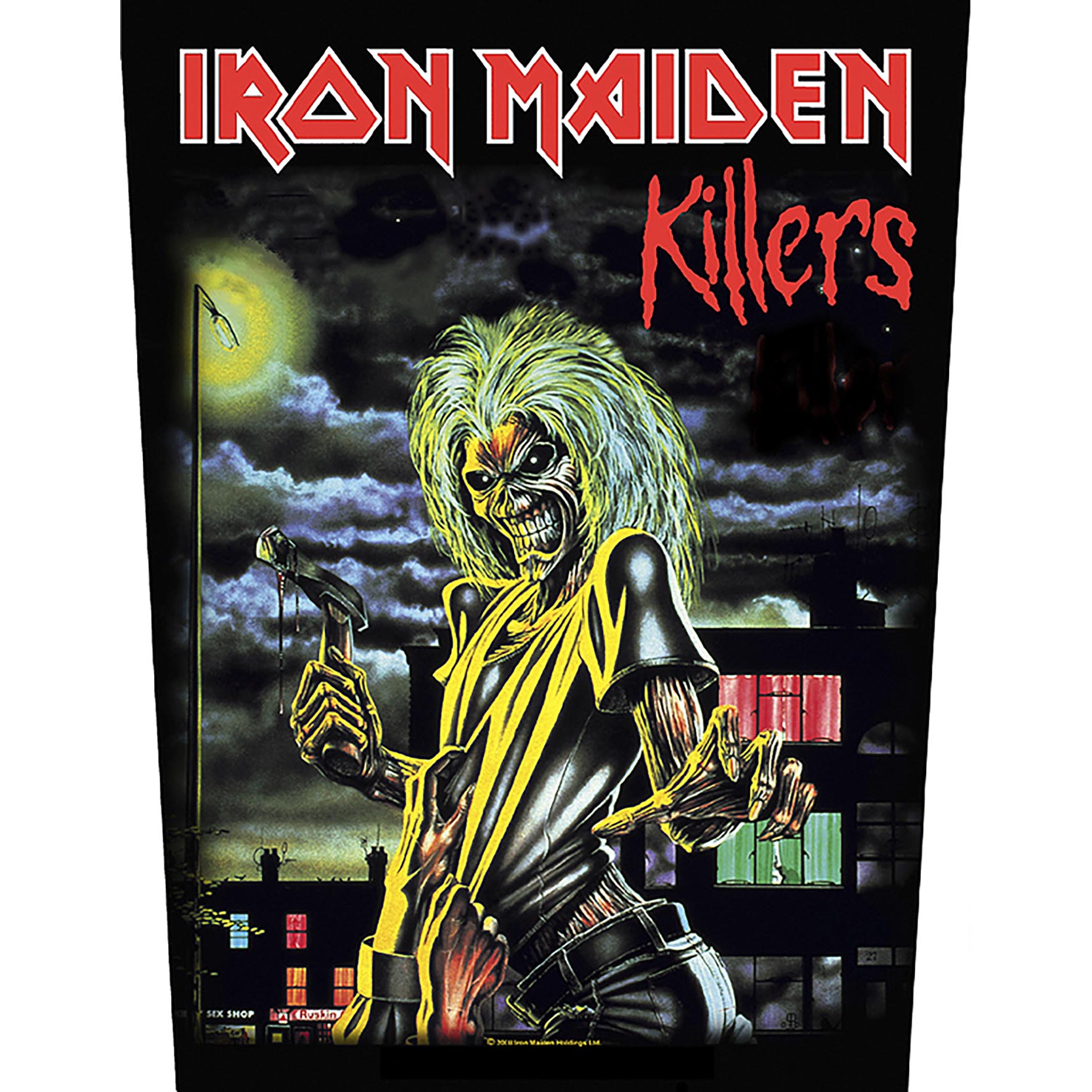 Iron Maiden Backpatch Killers