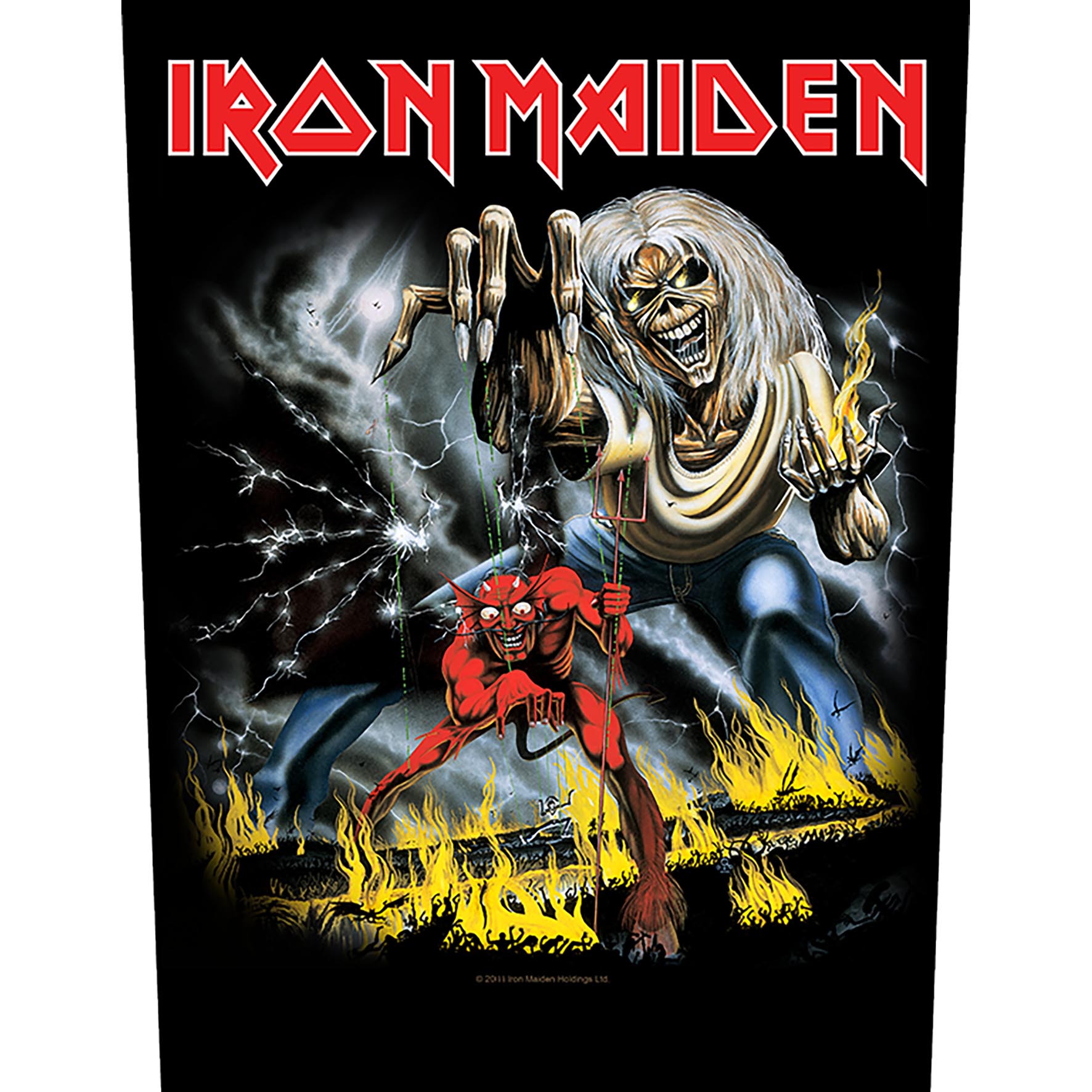 Iron Maiden Backpatch Number of the Beast