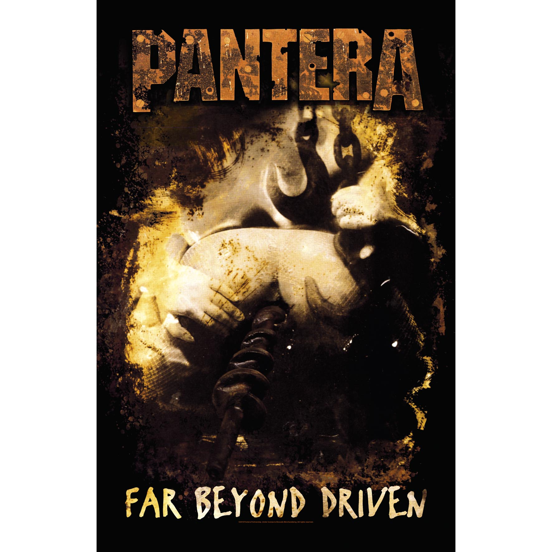 Pantera Far Beyond Driven Textile Poster Hmol