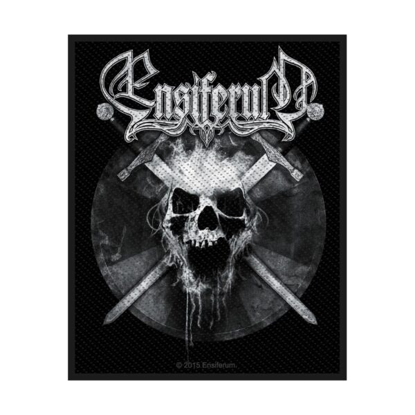 Ensiferum 'Skull' Woven Patch