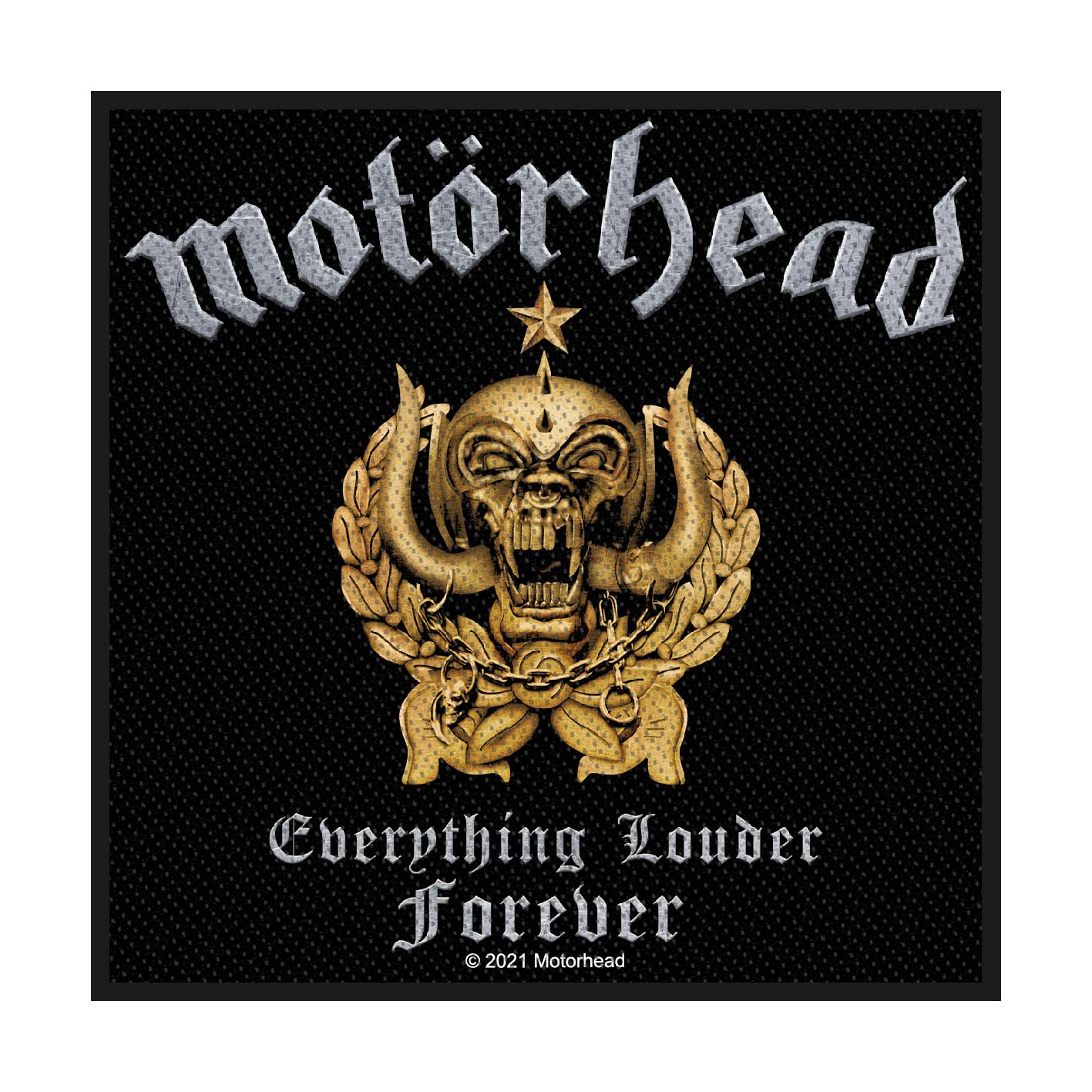 Motorhead 'Everything Louder Forever' Woven Patch - HMOL