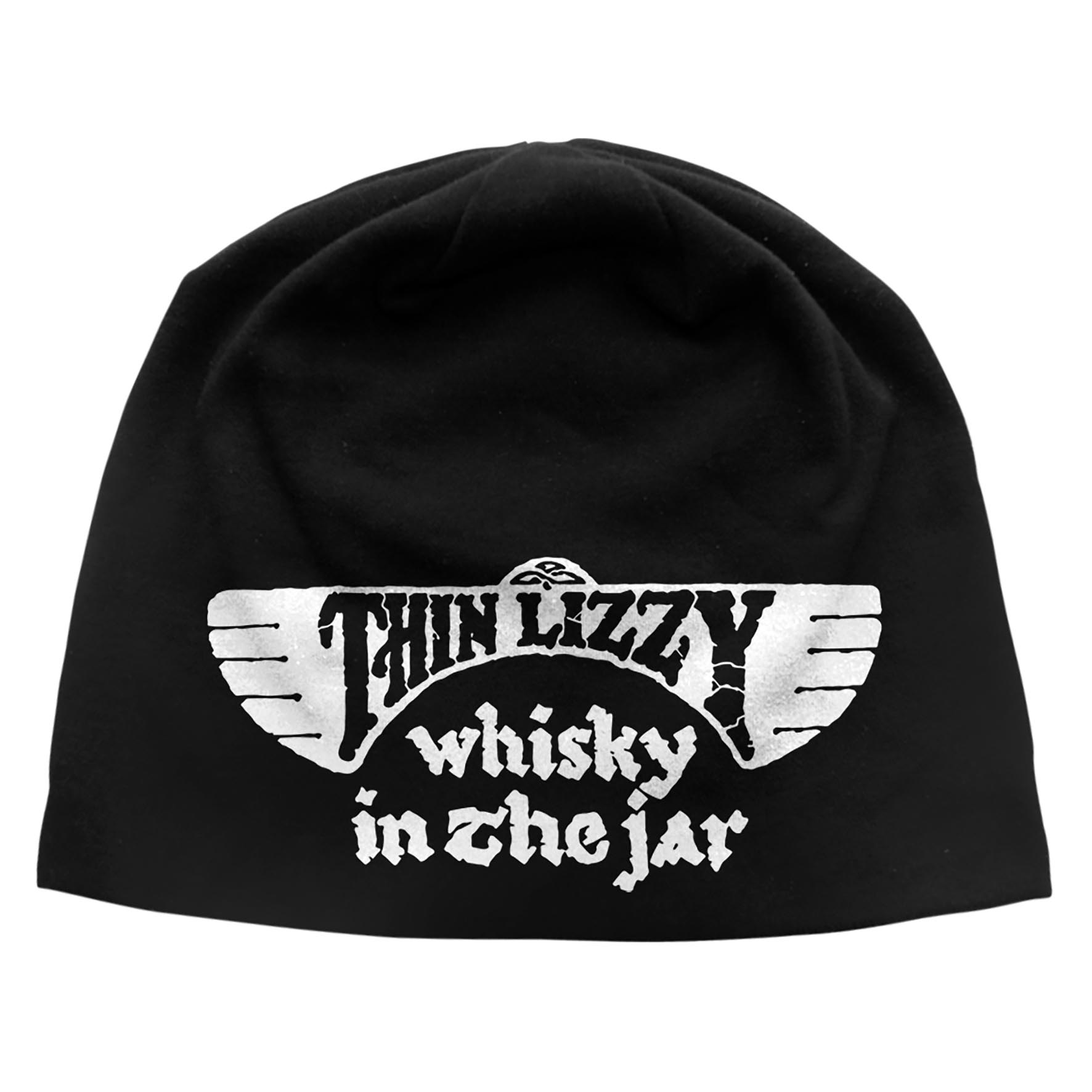 Thin Lizzy 'Whisky In The Jar' Discharge Beanie Hat - HMOL