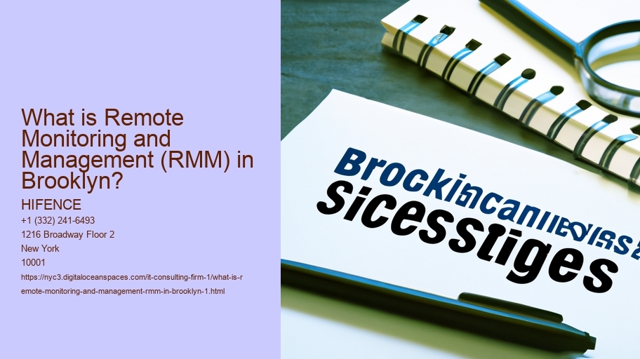 What is Remote Monitoring and Management (RMM) in Brooklyn?