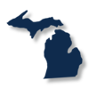 Silhouette of Michigan