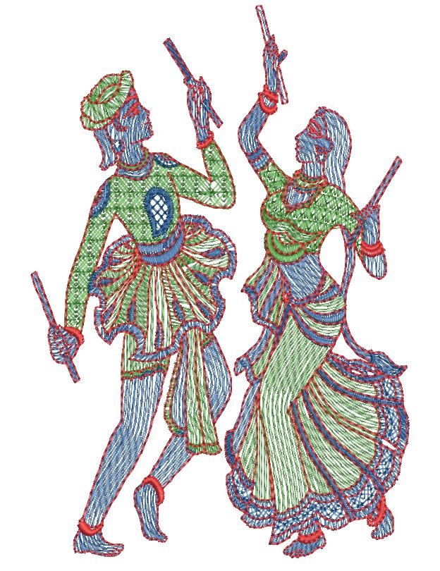 singer Embroidery Girls Design