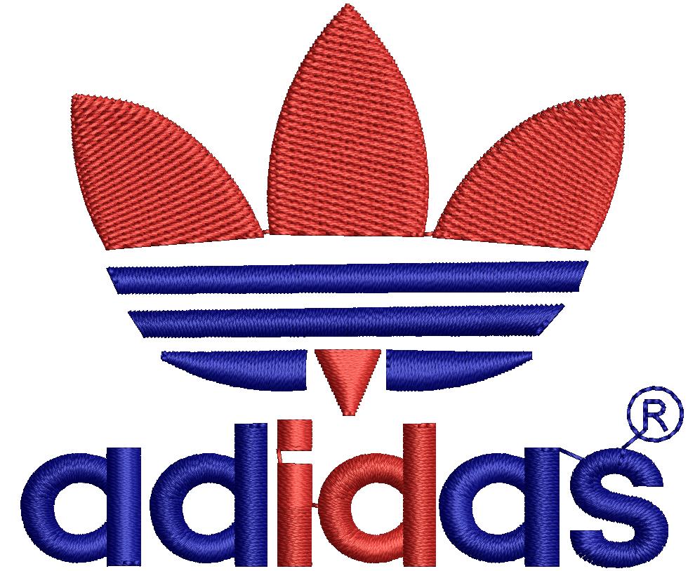 Adidas Embroidery Design