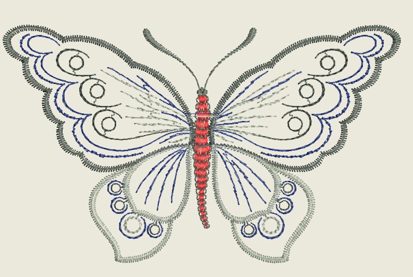 Butterflies and Books for Machine Embroidery Designs Embroidery Instant Download