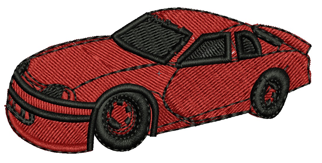 Free Car Embroidery Design