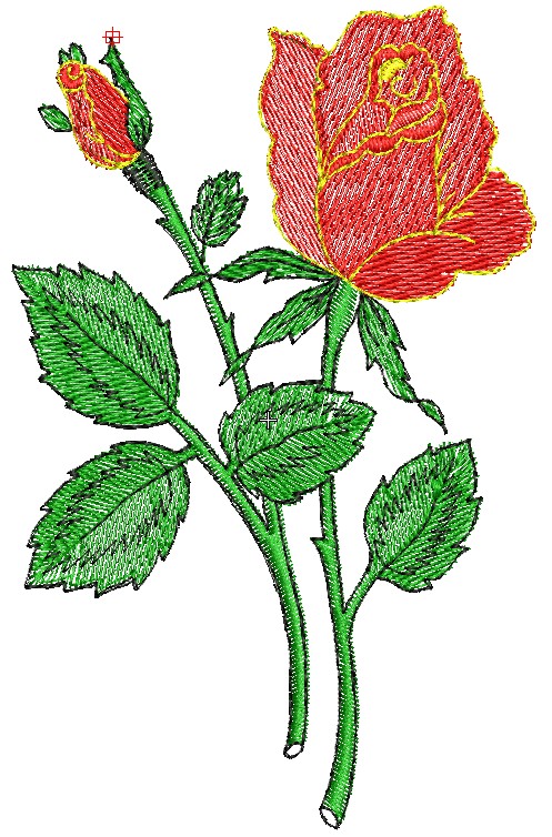 Butifull Flower Embroidery Design