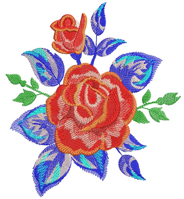 Free Flower Embroidery Design s20