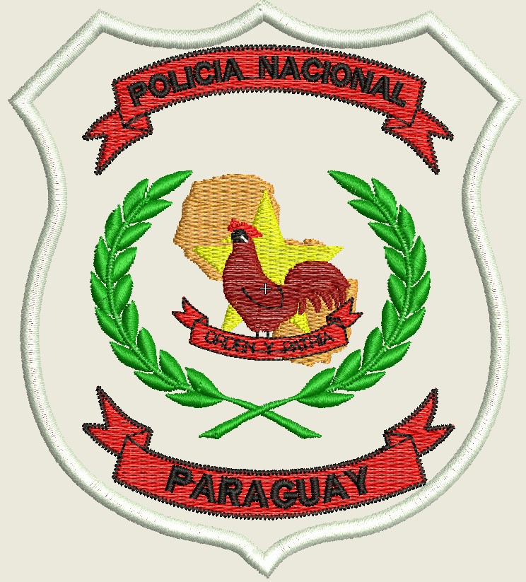 Pole applick Patch Design