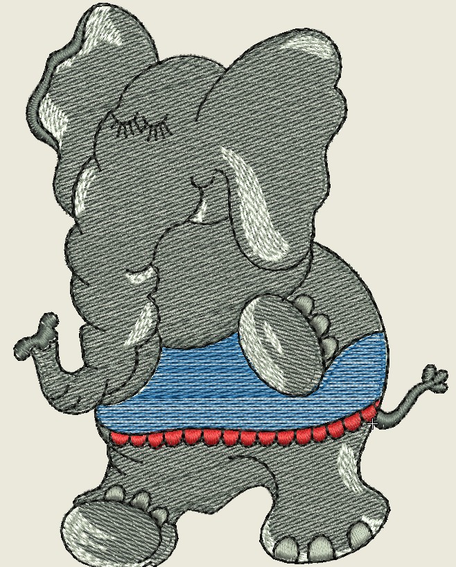 free elephant embroidery designs for pes