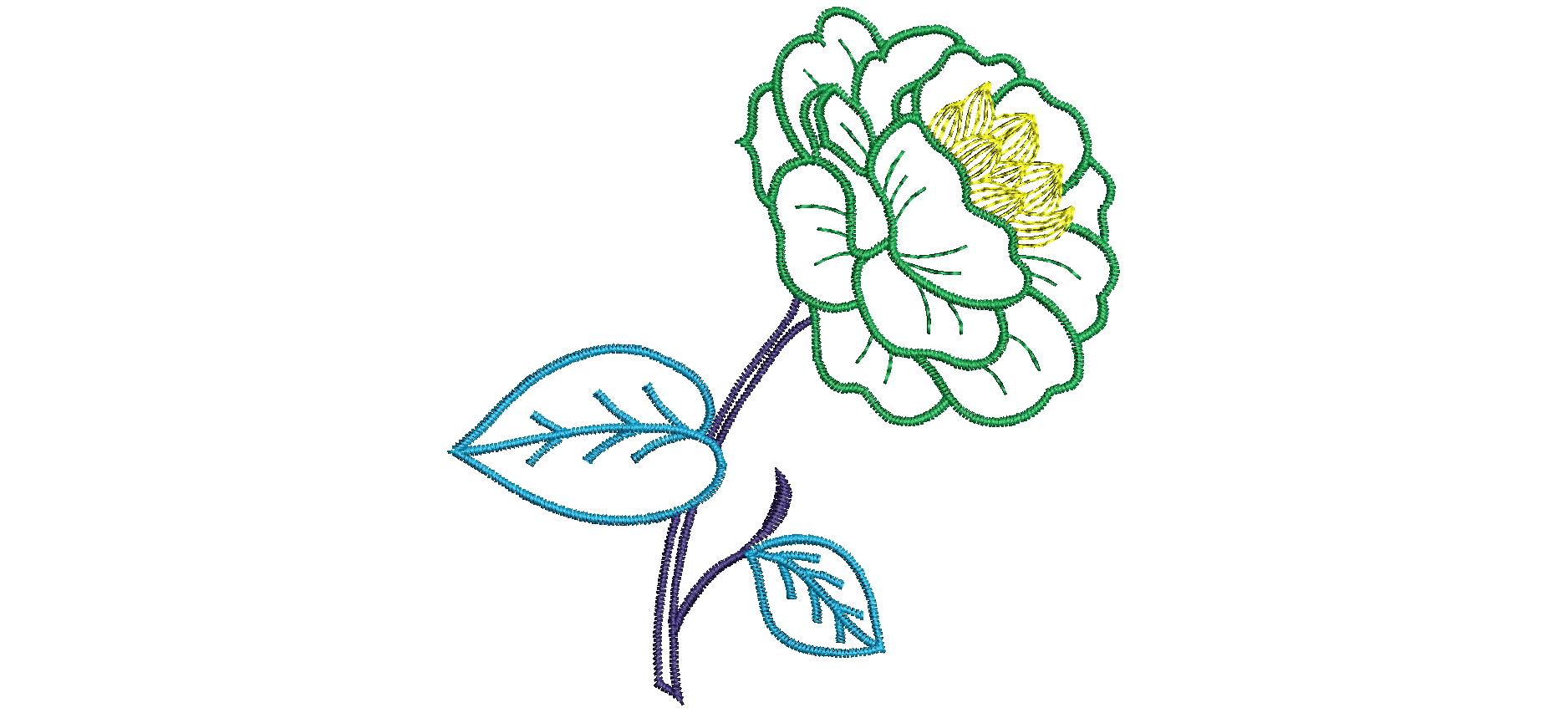 free transparent Flower Embroidery