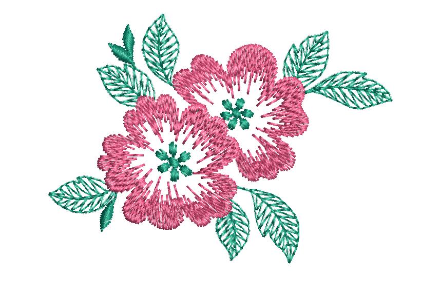 Flower Machine Embroidery Designs at Embroidery Library