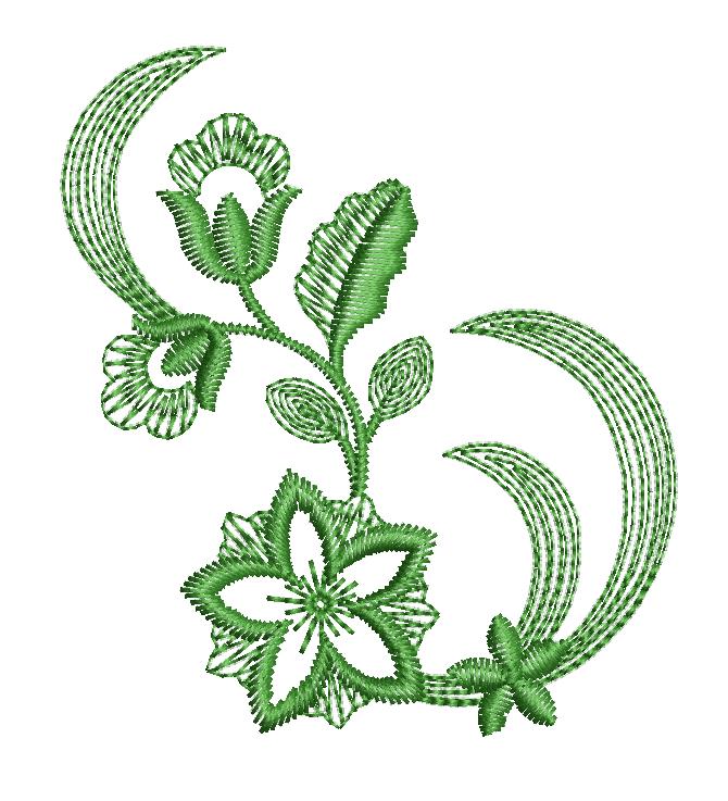 Free NEW FLOWER EMBROIDERY DESIGNS