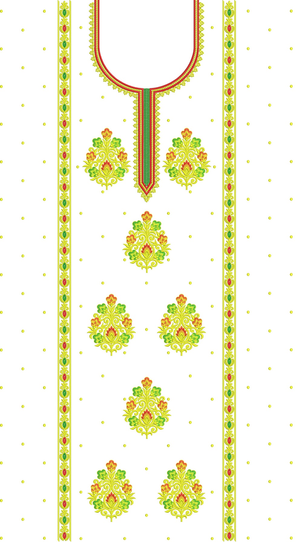 Free latest Embroidery Design Indian Dresses