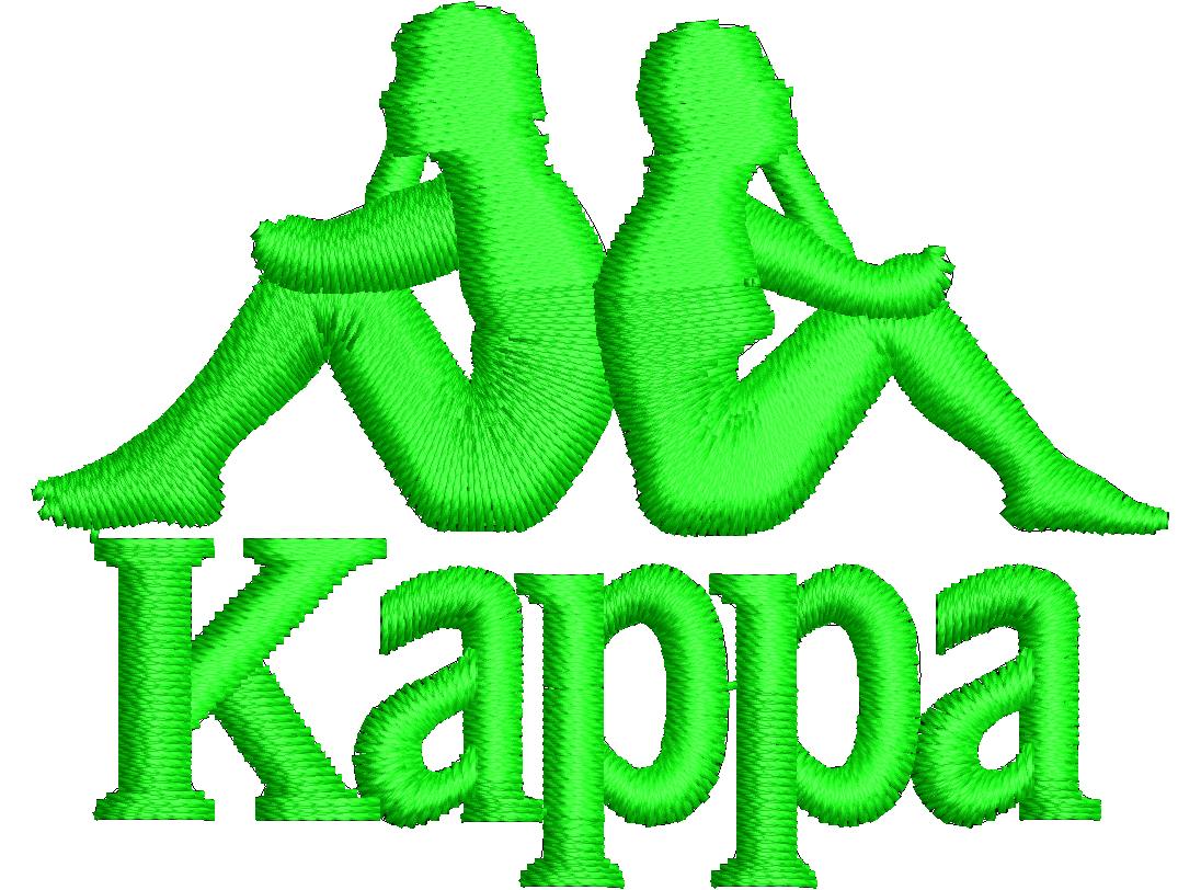 leisure sensitivity Macadam Kappa Logo Embroidery