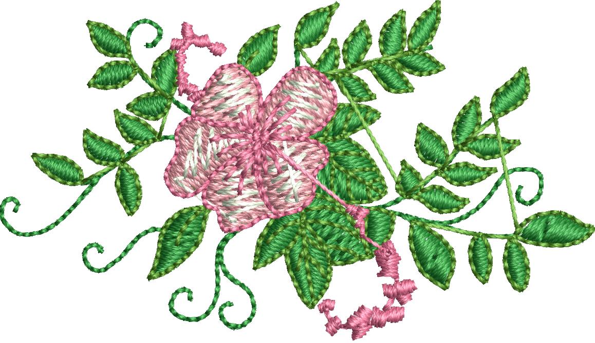 Flowers free machine embroidery designs5
