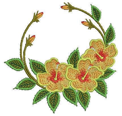 Beautiful Flower Embroidery Design ART (18)