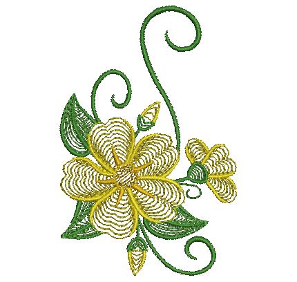 Beautiful Flower Embroidery Design ART (7)