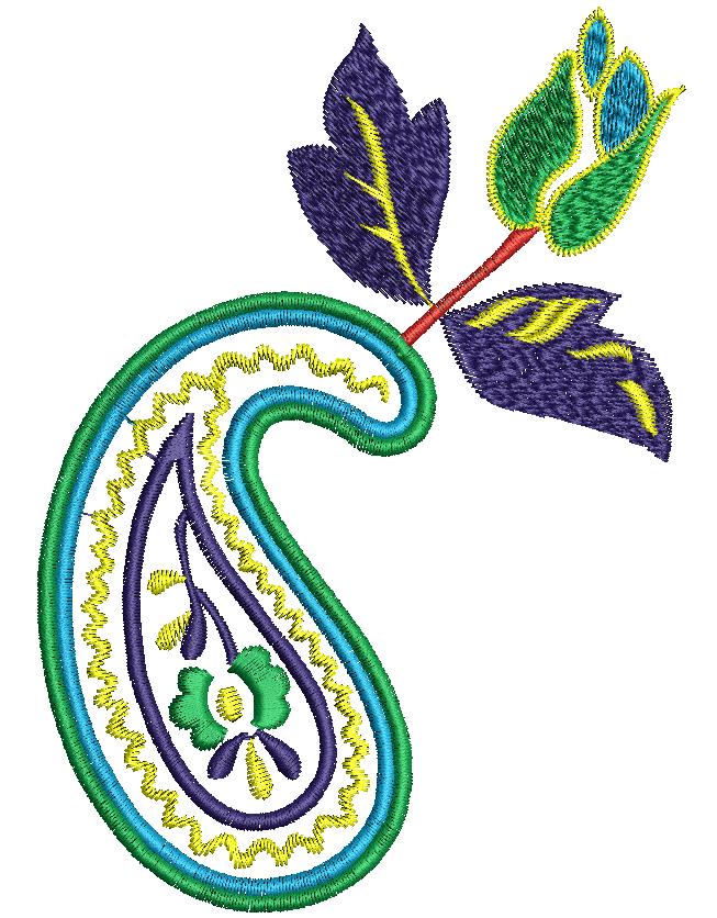 Mango Embroidery Free Design, Mango Patch Design (1)
