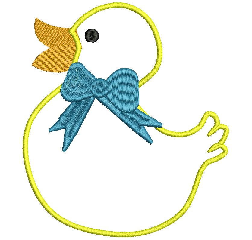 Duck Embroidery Design, Free Duct Design (01)