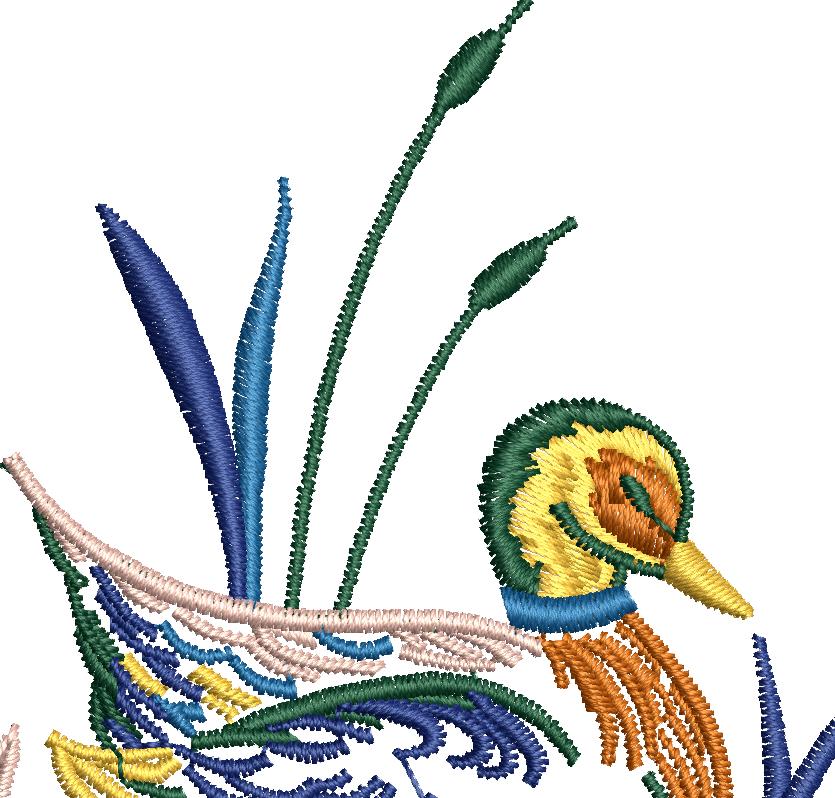 Duck Embroidery Design, Free Duct Design (29)