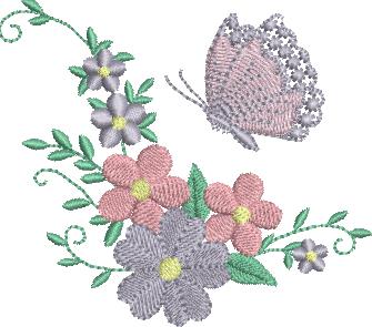 Butterfly Free Embroidery Design Download (30)