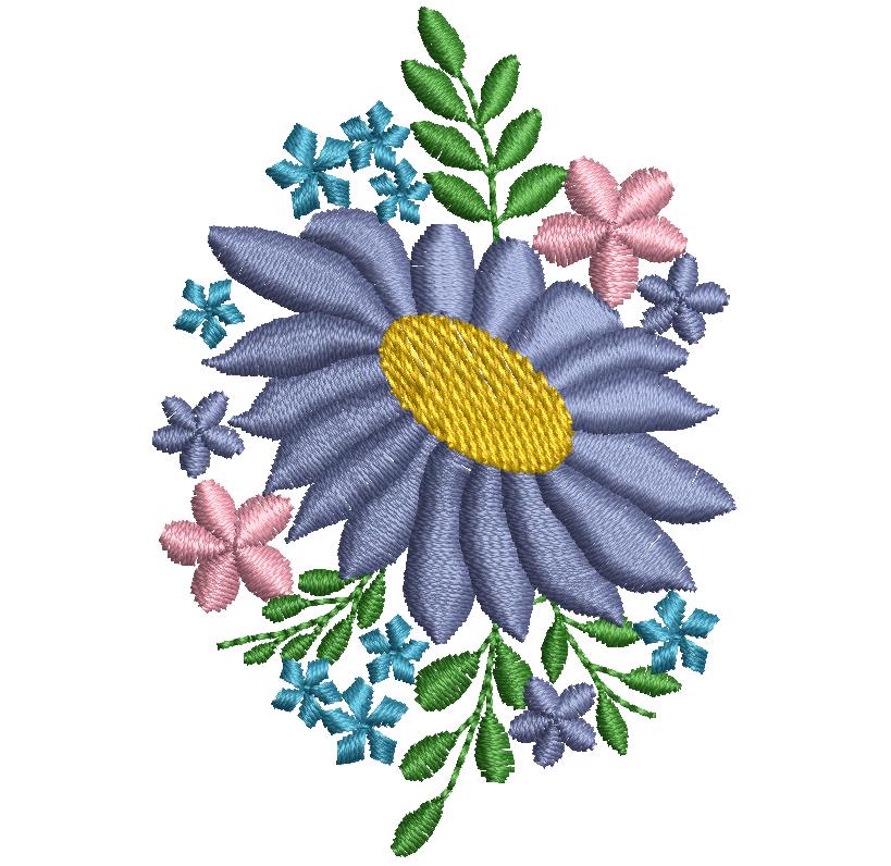 Flower Design Embroidery Part (36)