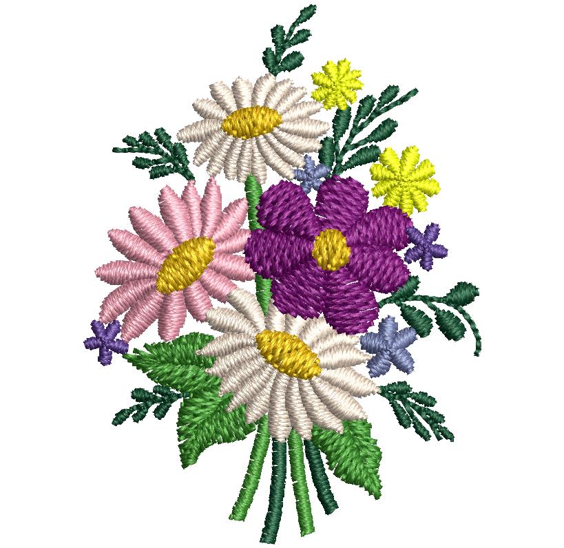 Flower Design Embroidery Part (44)