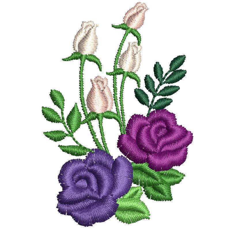 Flower Design Embroidery Part (49)