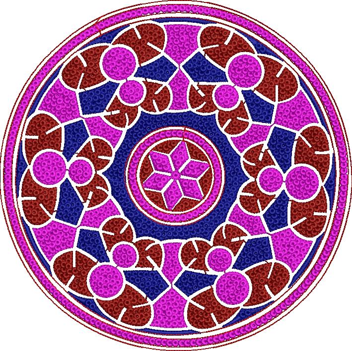 Omani Cap Design Embroidery File-36