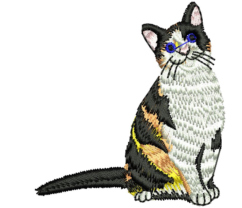 Cat Design Free Cat Embroidery Design (29)