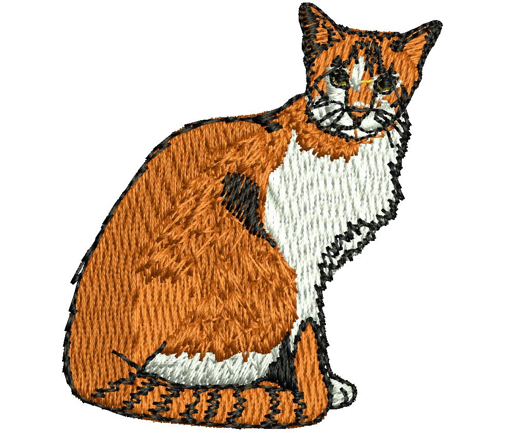 Cat Design Free Cat Embroidery Design (43)