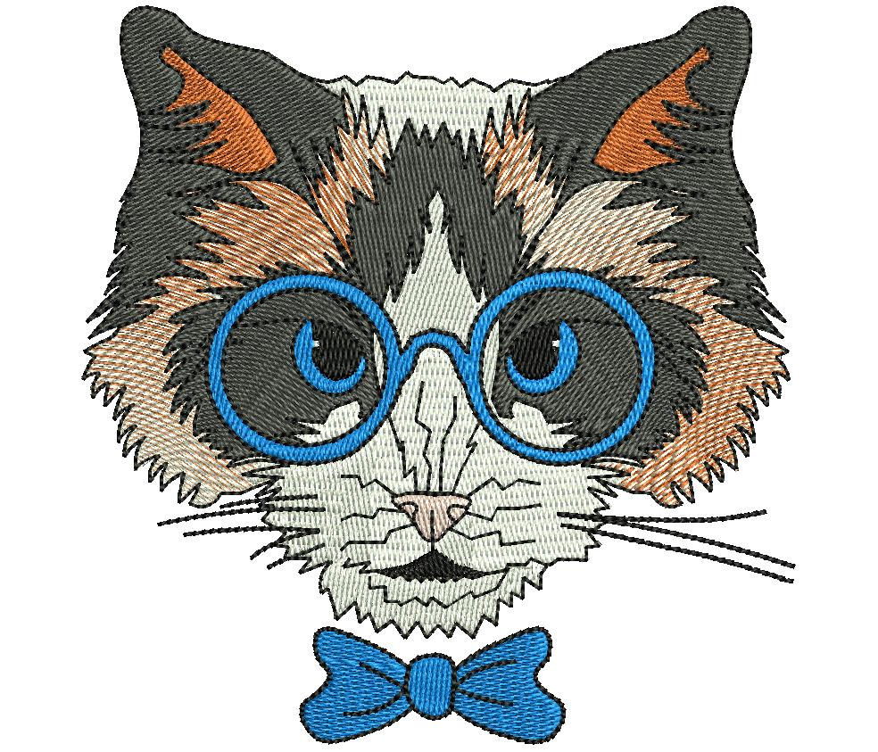 Cat Design Free Cat Embroidery Design (54)