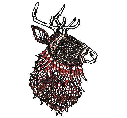 elk tribal logo