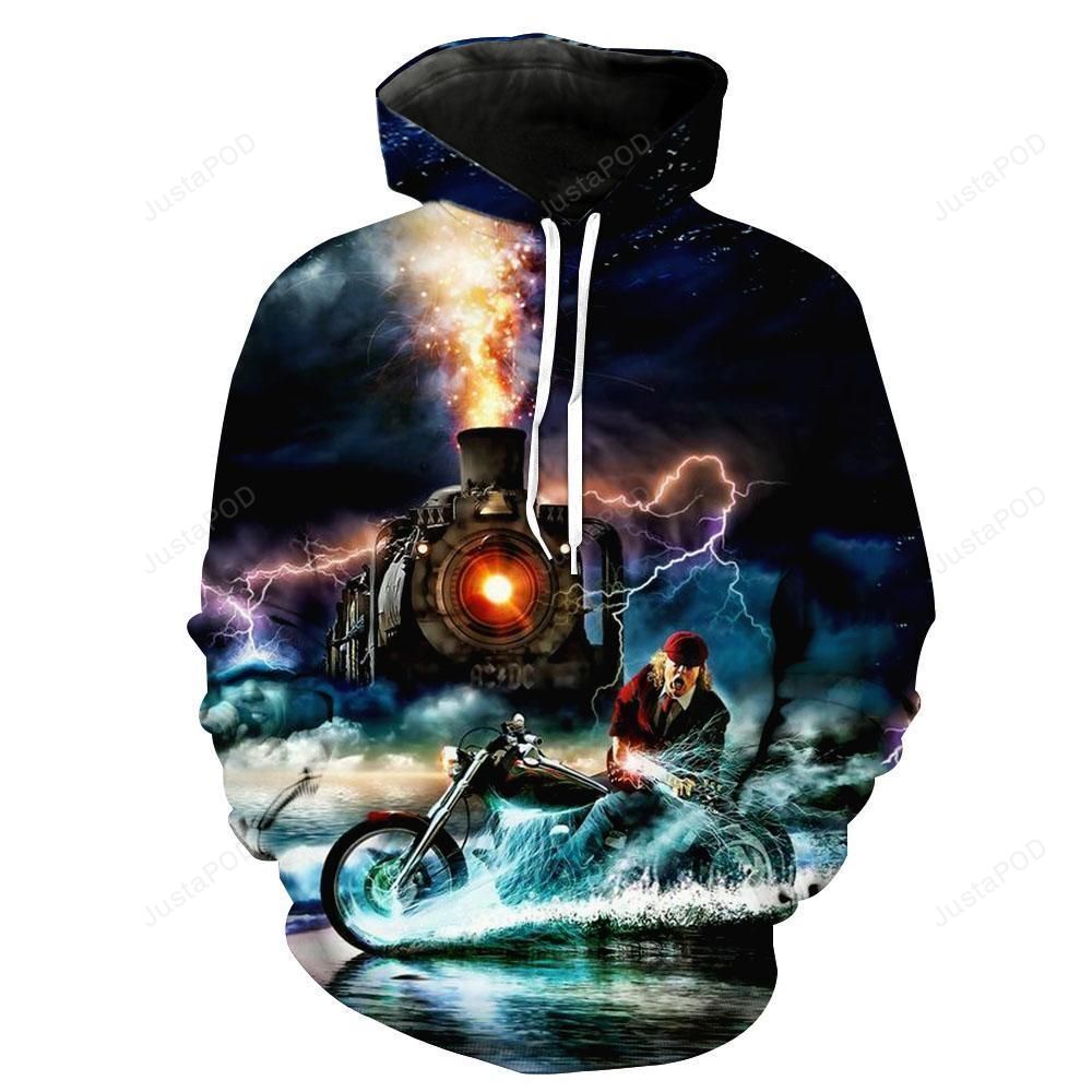 Acdc Rock Band 3d All Over Print Hoodie Zip-up Hoodie