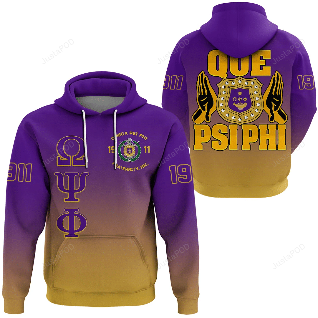 Africa Zone Omega Psi Phi 3d All Over Print Hoodie Zip-up Hoodie