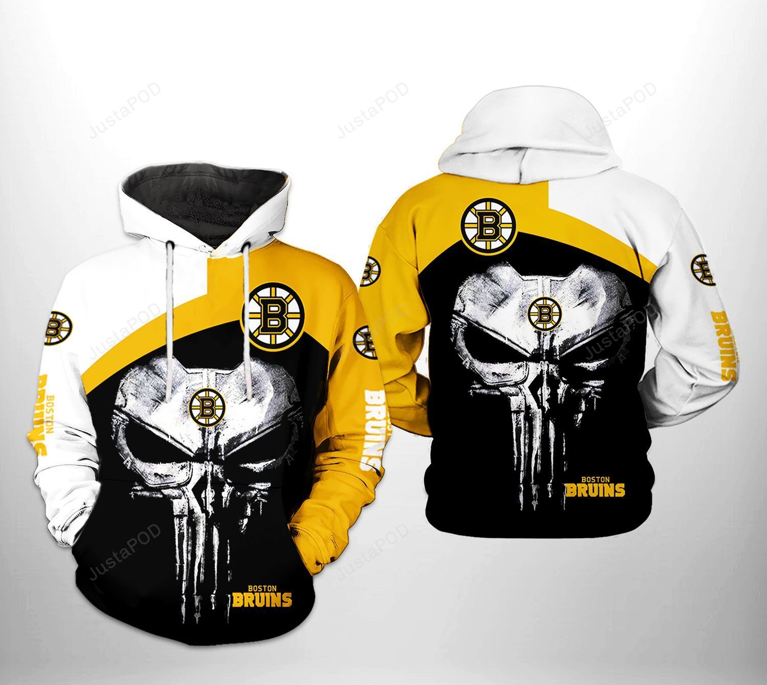 Boston Bruins For Unisex 3d All Over Print Hoodie Zip-up Hoodie