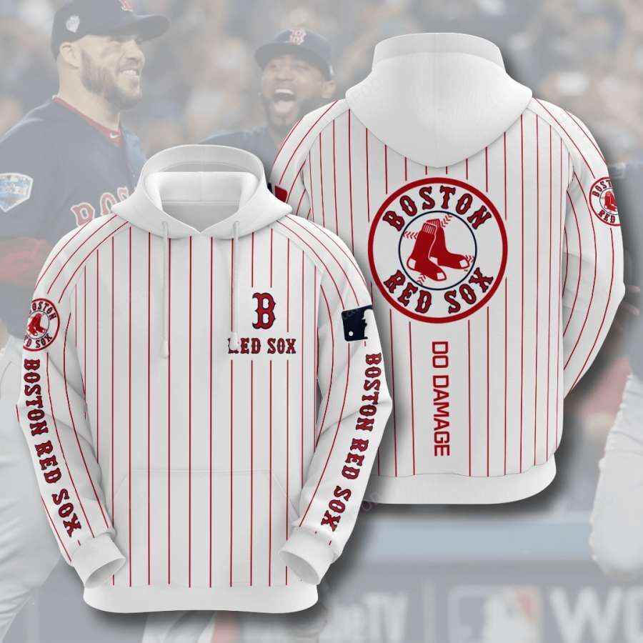 Boston Red Sox 3d All Over Print Hoodie Zip-up Hoodie-trungten-opkyj