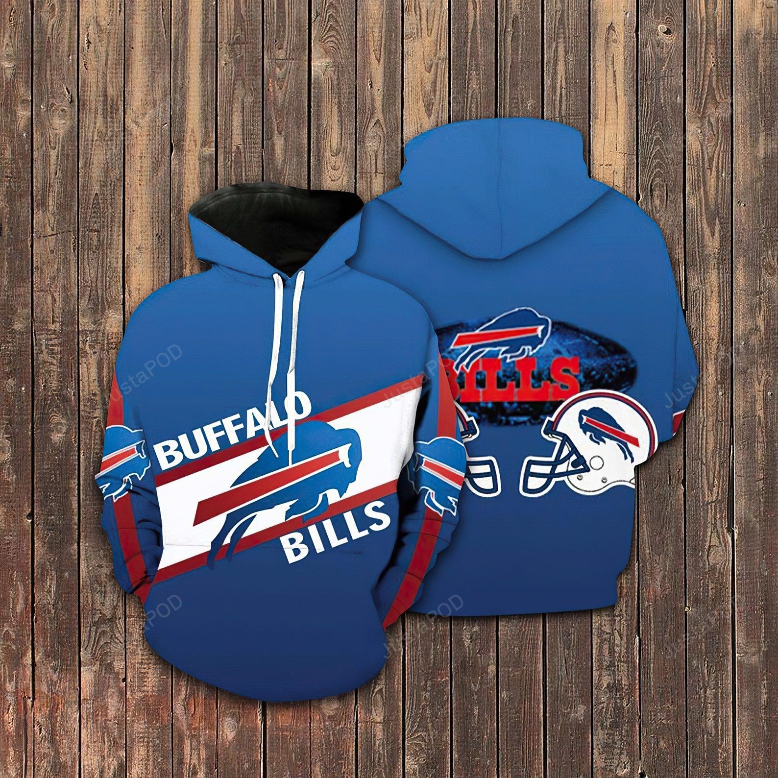 Buffalo Bills Nfl 3d All Over Print Hoodie Zip-up Hoodie-trungten-6vsha