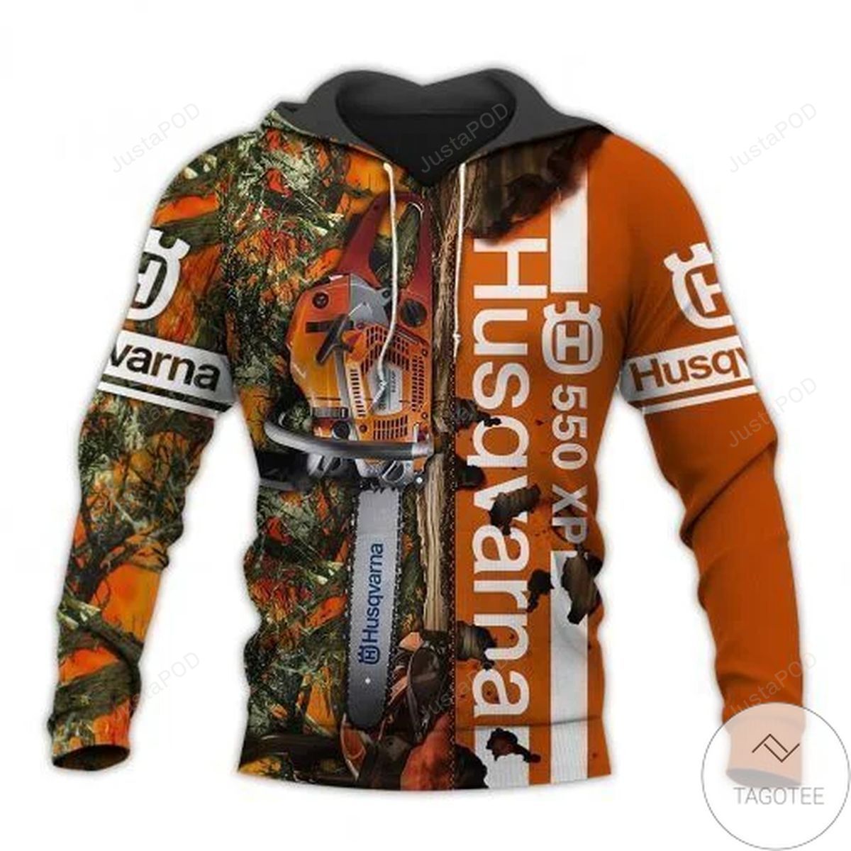 Chainsaw Husqvarna 3d All Over Print Hoodie Zip-up Hoodie